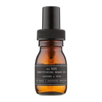 The Male Tools & Co Conditioning Beard Oil No.505 Leather & Wood 30ml
