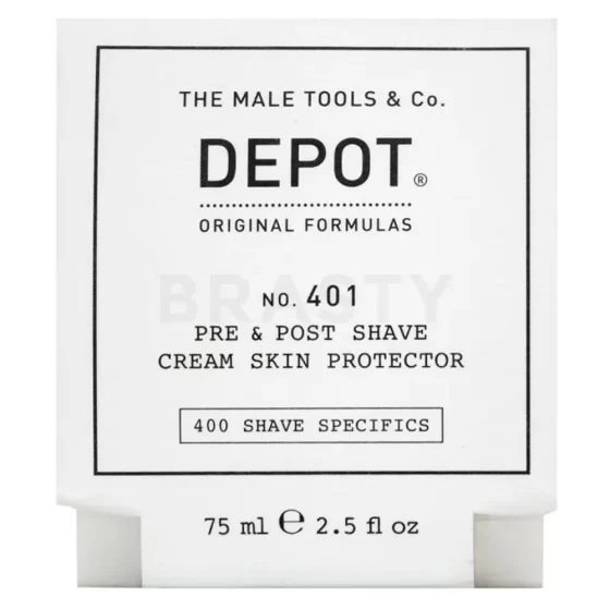 Depot No. 401 Pre & Post Shave Cream Skin Protector 75ml 1